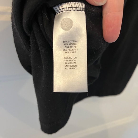 Elie Tahari Black Puff Sleeve Shirt - Picture 6 of 6